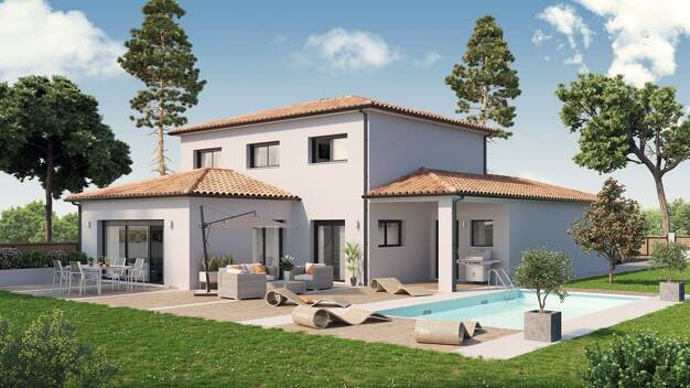 Terrain avec maison neuve à vendre 483 453 € Saint-Germain-du-Puch 33750