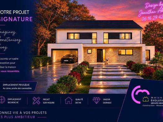 Terrain avec maison neuve à vendre 385 000 € 4 pièces 3 chambres 100 m² 432 m² de terrain Tigery 91250