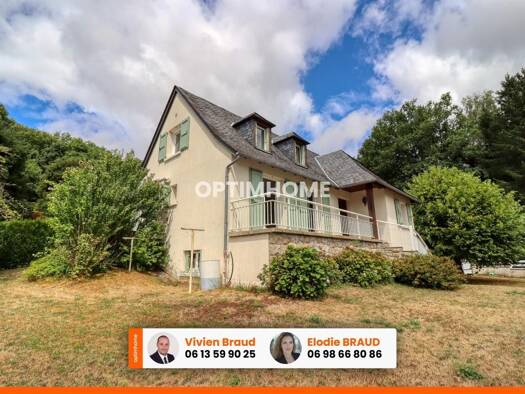 Maison à vendre 192 600 € 6 pièces 4 chambres 140 m² 1 092 m² de terrain Ydes 15210