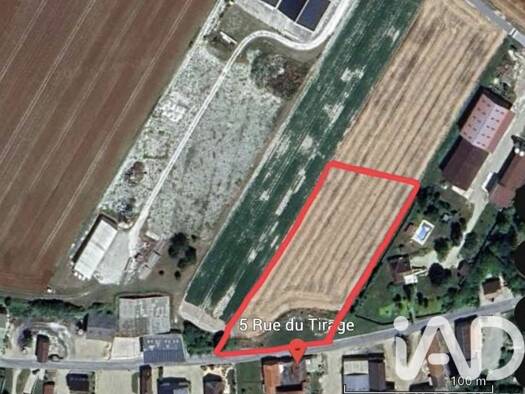 Terrain constructible viabilisé à vendre 130 000 € 6 488 m² de terrain Germinon 51130