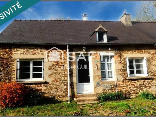 Maison à vendre 36 000 € 3 pièces 1 chambre 42 m² 1 108 m² de terrain Saint-Aignan-de-Couptrain 53250