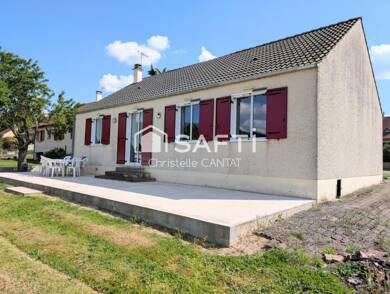 Maison de plain-pied à vendre 159 000 € 4 pièces 3 chambres 86 m² 1 509 m² de terrain Saint-Victor 03410