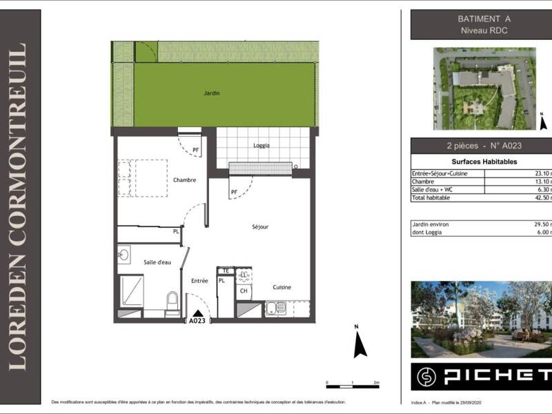 Maison à louer, 42m², CORMONTREUIL
