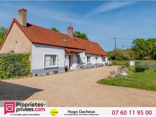 Maison en viager occupé Bouquet 63 500 € 5 pièces 4 chambres 185,8 m² 1 668 m² de terrain Allogny 18110