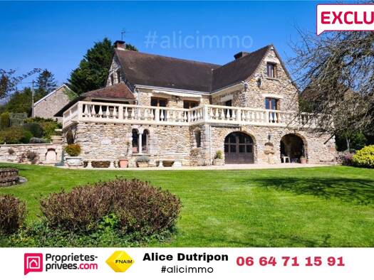 Maison à vendre 399 000 € 7 pièces 5 chambres 182 m² 3 431 m² de terrain Talus-Saint-Prix 51270