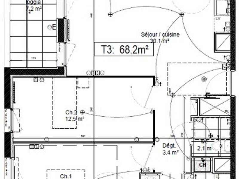 Maison à louer, 68m², LILLE