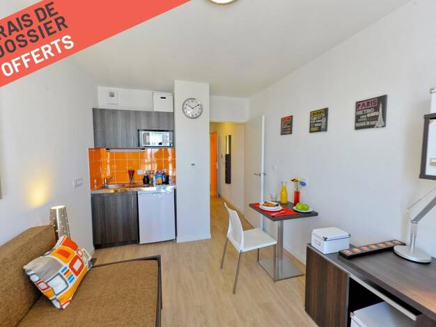 Studio à louer - logement étudiant 480 € 1 pièce 18 m² Hauts de Saint Aubin Angers 49100