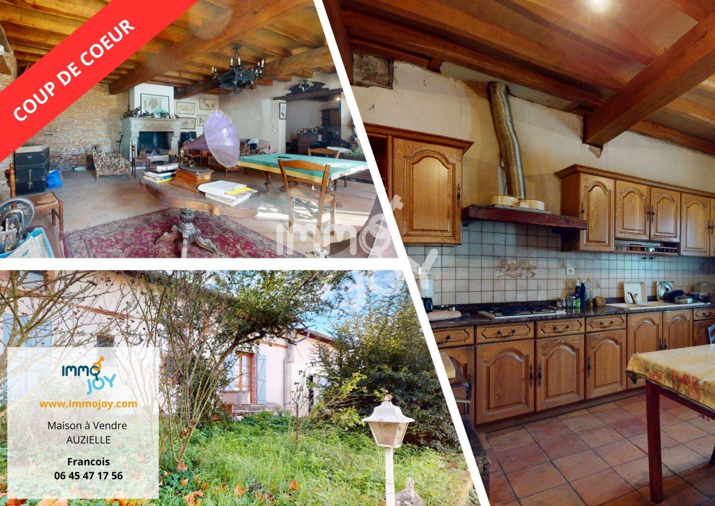 Maison à vendre, 120m², AUZIELLE