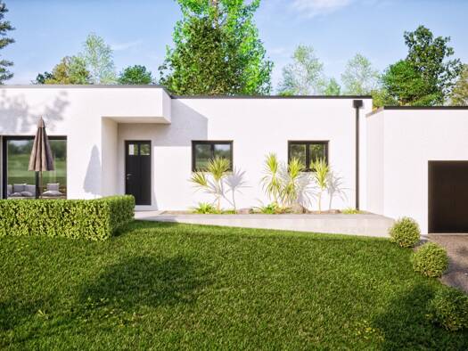 Terrain avec maison neuve à vendre 280 630 € 4 pièces 3 chambres 91 m² 1 018 m² de terrain Lantriac 43260