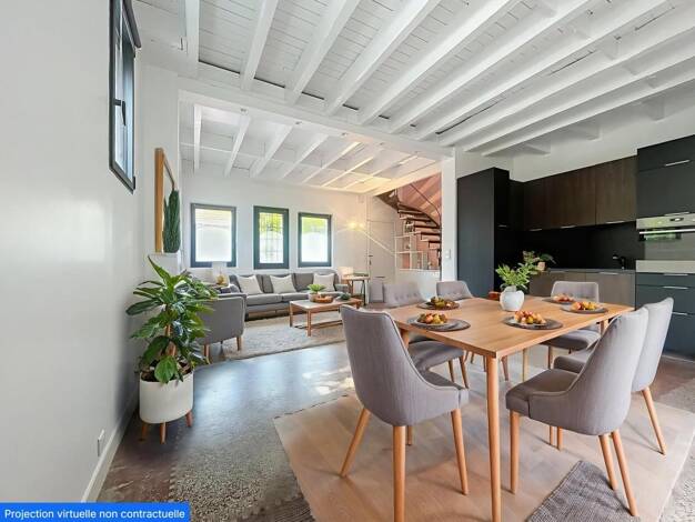 Duplex à louer 1 320 € 3 pièces 2 chambres 69 m² disponible à partir du 01/09/2025 Mairie-Marne Biarritz 64200