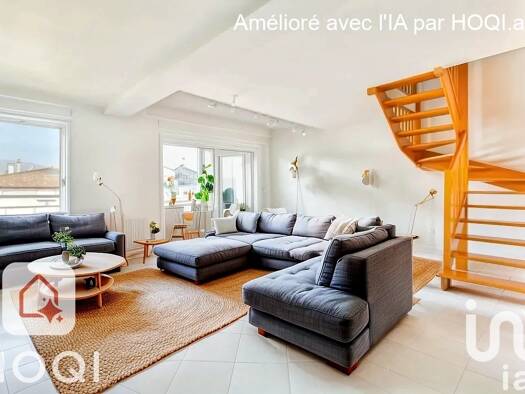 Duplex à vendre 330 000 € 4 pièces 2 chambres 95 m² Étage 2/2 Saint-Laurent-d'Agny 69440