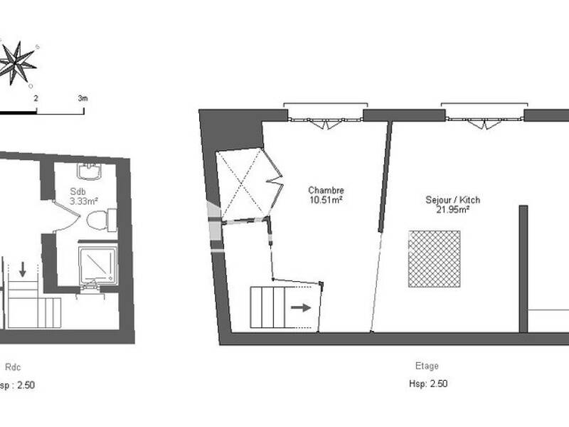 Maison à louer, 43m², MARTIGUES