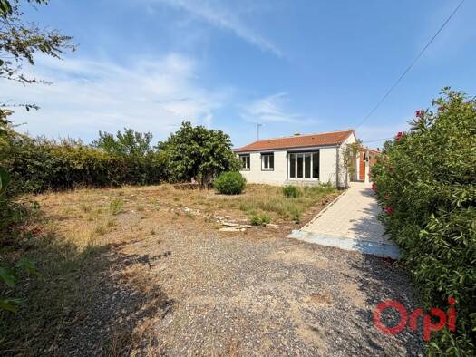 Maison de plain-pied à vendre 334 900 € 4 pièces 3 chambres 98 m² 657 m² de terrain Ouest Bessan 34550