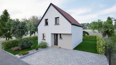 Terrain avec maison neuve à vendre 277 800 € Lutzelhouse 67130
