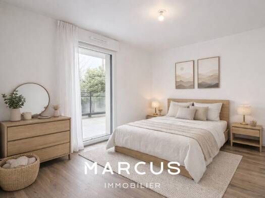 Appartement à louer 887 € 3 pièces 2 chambres 64,7 m² RDC/3 La Folie-Couvrechef Caen 14000