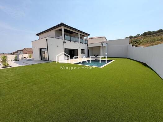 Villa à vendre 554 500 € 5 pièces 4 chambres 149 m² 492 m² de terrain Ecarts Narbonne 11100