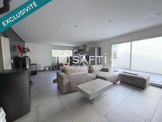 Maison de plain-pied à vendre 260 000 € 4 pièces 3 chambres 86 m² 466 m² de terrain Saint Pancrace-Les Serrets Manosque 04100