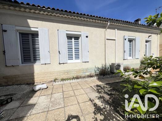 Maison de plain-pied à vendre 300 000 € 3 pièces 2 chambres 83 m² 180 m² de terrain Cantinolle Eysines 33320