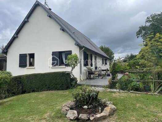 Maison de plain-pied à vendre 243 800 € 4 pièces 3 chambres 84 m² 2 500 m² de terrain Repentigny 14340