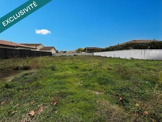Terrain constructible viabilisé à vendre 119 000 € 501 m² de terrain Grenade 31330