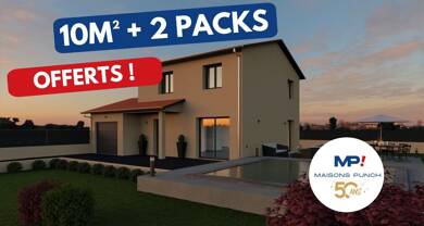 Terrain avec maison neuve à vendre 356 000 € Trévoux 01600