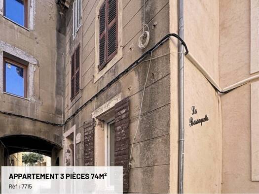 Appartement à vendre 180 000 € 3 pièces 2 chambres 74 m² RDC Village Ouest Trets 13530