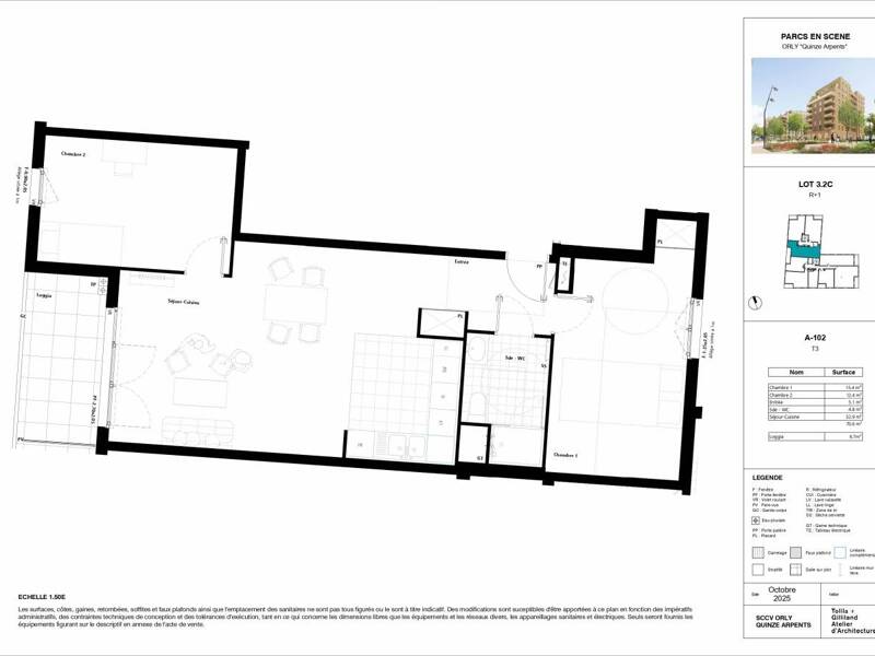 Maison à louer, 71m², ORLY