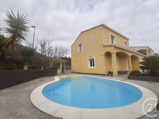 Maison à louer 1 350 € 4 pièces 3 chambres 119 m² 365 m² de terrain Villemoustaussou 11620