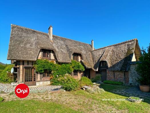 Maison à vendre 195 000 € 5 pièces 3 chambres 128 m² 1 366 m² de terrain Vandrimare 27380