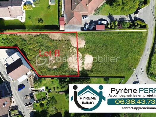 Terrain constructible à vendre 78 750 € 1 172 m² de terrain Ceyzérieu 01350