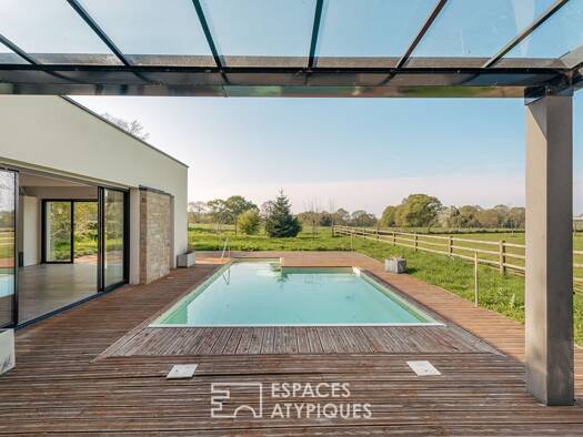Maison à vendre 976 500 € 7 pièces 4 chambres 291 m² 1 236 m² de terrain Berval Lesvellec St ave 56890
