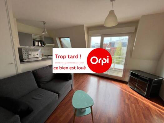 Appartement à louer 710 € 3 pièces 2 chambres 54 m² 3ème étage Faubourg Saint Catherine-Faubourg de Paris-Le Vignole Valenciennes 59300