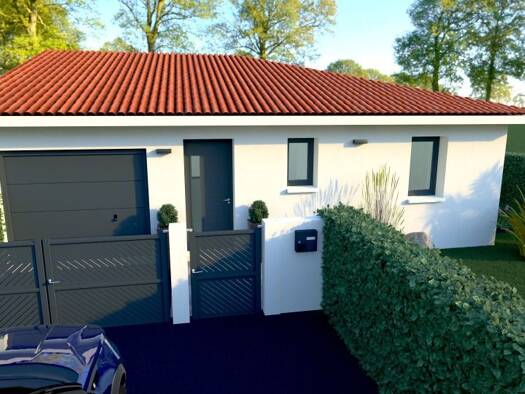 Terrain avec maison neuve à vendre 214 000 € 3 pièces 2 chambres 70 m² 215 m² de terrain Tresserre 66300