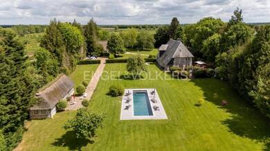 Demeure à vendre 1 995 000 € 10 pièces 5 chambres 332 m² 17 661 m² de terrain Honfleur 14600