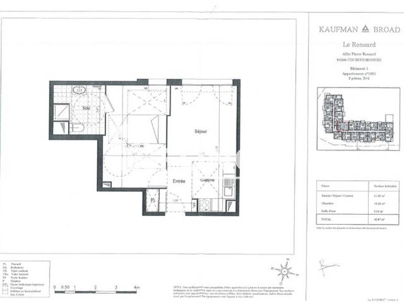 Maison à louer, 42m², COURCOURONNES
