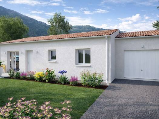 Terrain avec maison neuve à vendre 256 400 € 3 pièces 2 chambres 75 m² 547 m² de terrain Meysse 07400