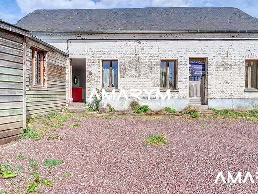 Maison de plain-pied à vendre 145 000 € 3 pièces 2 chambres 90,9 m² Estréboeuf 80230