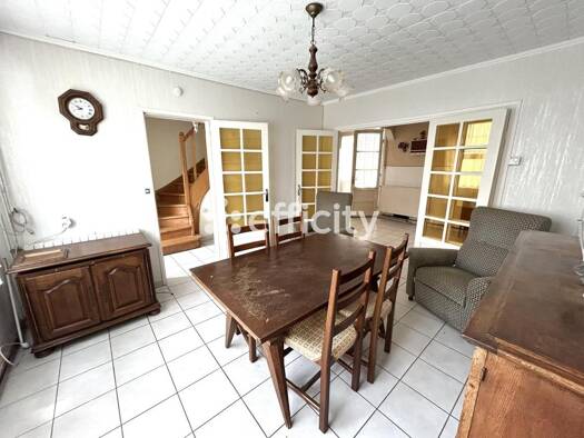 Maison de ville à vendre 105 000 € 4 pièces 3 chambres 73 m² 225 m² de terrain Ouest Méricourt 62680