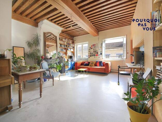 Appartement à vendre 495 000 € 5 pièces 4 chambres 108 m² Étage 6/7 Pentes de la croix-rousse Lyon 1er arrondissement 69001