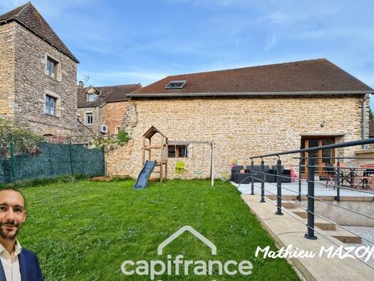 Maison à vendre 245 000 € 5 pièces 3 chambres 112 m² 241 m² de terrain Beaumont-sur-Grosne 71240