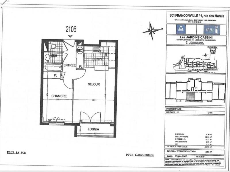 Maison à louer, 42m², CORMEILLES EN PARISIS