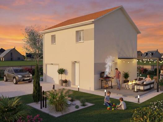 Terrain avec maison neuve à vendre 255 000 € 4 pièces 3 chambres 81 m² 430 m² de terrain Saint-Savin 38300