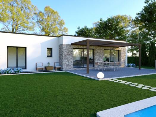 Terrain avec maison neuve à vendre 362 787 € 4 pièces 3 chambres 120 m² 1 319 m² de terrain Ménétreux-le-Pitois 21150