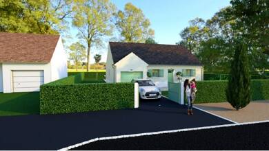 Maison neuve à vendre 345 000 € 5 pièces 3 chambres 82 m² 559 m² de terrain Pecqueuse 91470