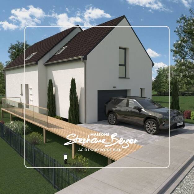 Terrain avec maison neuve à vendre 513 800 € Pfulgriesheim 67370