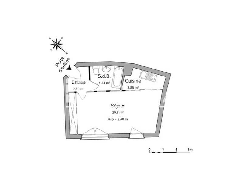 Maison à louer, 32m², FOURQUEUX