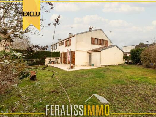 Maison à vendre 309 900 € 6 pièces 4 chambres 105 m² 456 m² de terrain Nord Menucourt 95180