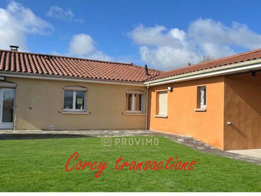 Maison de plain-pied à vendre 489 500 € 6 pièces 4 chambres 122 m² 957 m² de terrain Saint-André-de-Corcy 01390