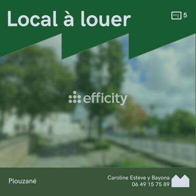 Local d'activités à louer 1 250 € 94 m² d'espace de stockage Bourg Plouzané 29280
