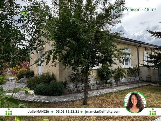 Maison de ville à vendre 255 000 € 9 pièces 6 chambres 173 m² 1 512 m² de terrain Nersac 16440